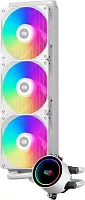 Система водяного охлаждения PcCooler DA360 WH ARGB Soc-AM5/ AM4/ 1200/ 1700/ 1851 белый 4-pin Al 300W Ret (DA360-WHAWXX-GL)