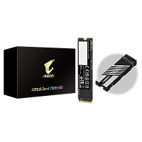 Накопитель SSD Gigabyte PCIe 4.0 x4 1000GB AG4731TB Aorus Gen4 7300 M.2 2280