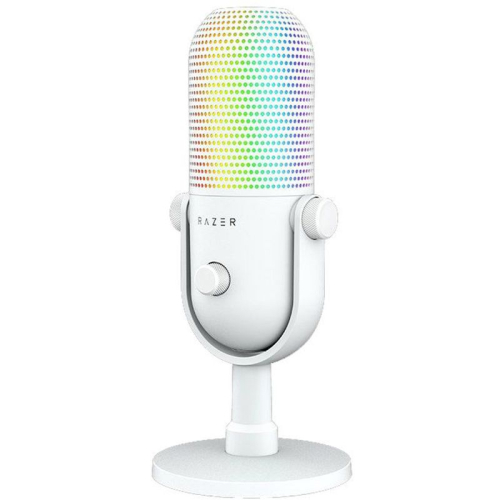 Микрофон Razer Seiren V3 Chroma - White/ Razer Seiren V3 Chroma - White Microphone (RZ19-05060200-R3M1)