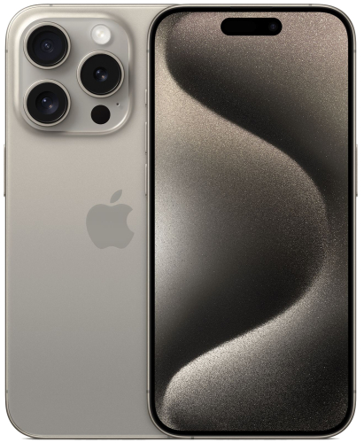 Смартфон Apple A3101 iPhone 15 Pro 1Tb титан моноблок 3G 4G 6.1