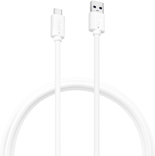Кабель Buro BU-USB3.2-AC-1MW USB (m)-USB Type-C (m) 1м белый пакет фото 2