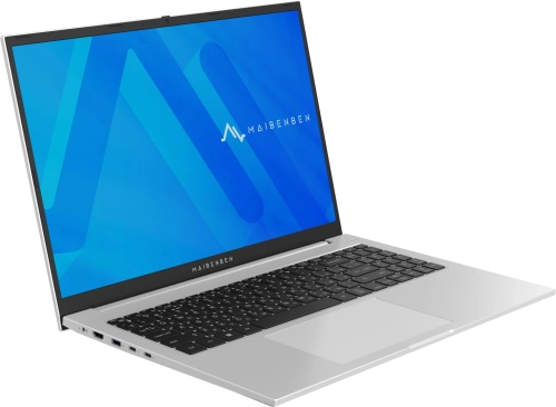 Ноутбук Maibenben M16B-R574UM Ryzen 5 7430U 8Gb SSD512Gb AMD Radeon Graphics 16 IPS FHD+ (1920x1200) Windows 11 Home silver WiFi BT Cam 4825mAh (M16B-R574UM0B14HS3E10) фото 8