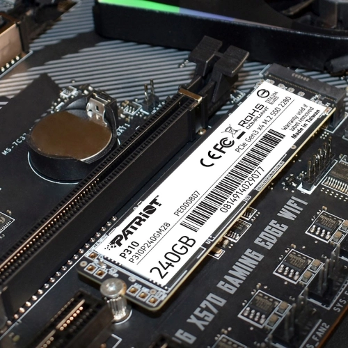 Накопитель SSD Patriot PCIe 3.0 x4 240GB P310P240GM28 P310 M.2 2280 фото 7