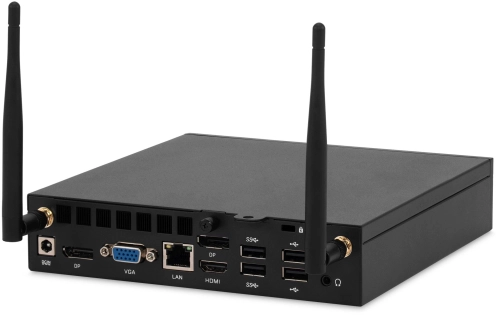 Компьютер IRU 310H6ITF i3 12100 (3.3) 8Gb SSD256Gb UHDG 730 Windows 11 Pro GbitEth WiFi BT 90W черный (2031363) фото 3