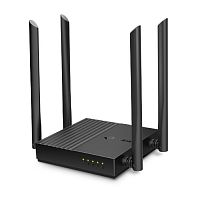 Роутер беспроводной TP-Link Archer C64 Wi Fi 802.11n/b/g/a/ac AC1200 2,4ГГц /5ГГц, WAN Gb, 4*LAN Gb, IPv6, IPTV, Beamforming, Smart Connect, Airtime Fairness, MU-MIMO, 4 антенны