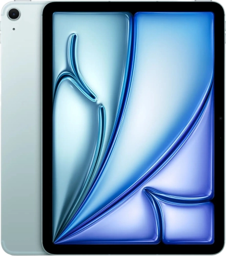 Планшет Apple iPad Air 2025 A3267 M3 4.05 8C RAM8Gb ROM128Gb 11 IPS 2360x1640 5G eSIM iOS синий 12Mpix 12Mpix BT WiFi 9hr (MCFW4LL/A)