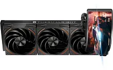 Система водяного охлаждения Thermalright Rainbow Vision 360 Turbo ARGB Soc-AM5/AM4/1200/1700/1851 черный 4-pin 44.7dB Al LCD Ret (R-VISION-TURBO-360-BL-ARGB)