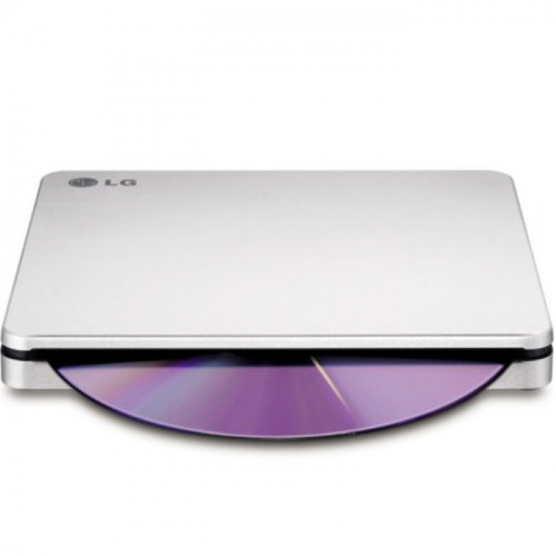 Оптический привод LG DVD-RW ext. Silver Slim Ret (GP70NS50.AHLE10B) фото 2