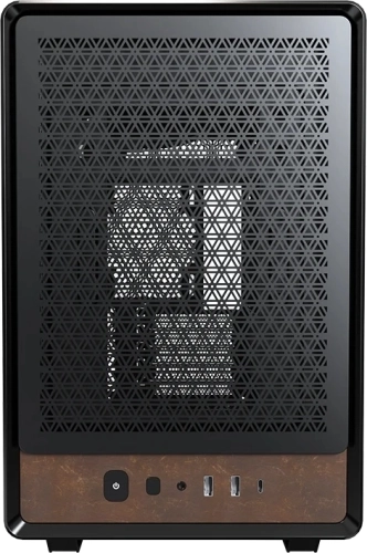 Корпус Montech Heritage (B) черный без БП mATX 9x120mm 2x140mm 2xUSB3.0 audio bott PSU фото 3