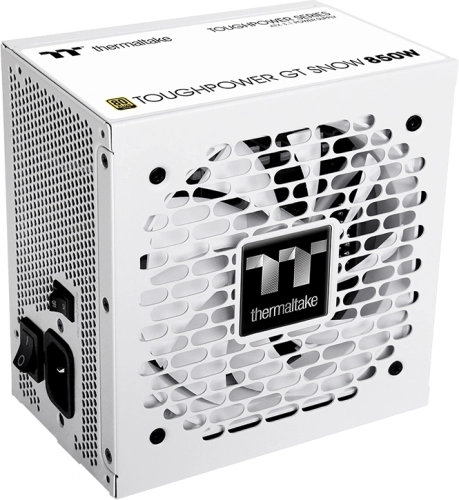 Блок питания Thermaltake ATX 850W Toughpower GT Gen.5 SNOW 80+ gold (20+4pin) APFC 140mm fan 9xSATA Cab Manag RTL (PS-TPT-0850FNFAGE-W) фото 3