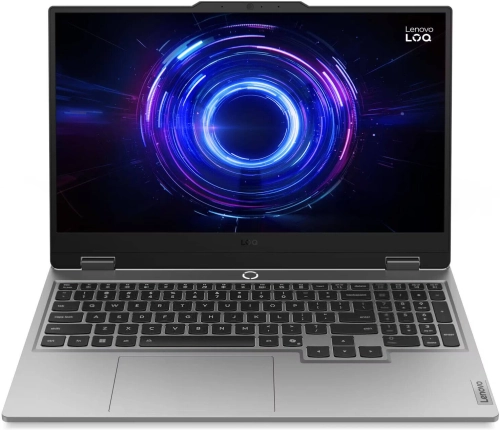 Ноутбук Lenovo LOQ 15IRX10 Core i7 13650HX 16Gb SSD512Gb NVIDIA GeForce RTX 5070 8Gb 15.6 IPS FHD (1920x1080) без ОС grey WiFi BT Cam (83JE01CCPS)