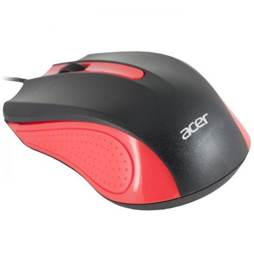 Мышь Acer OMW012 Wired, 1200dpi, USB, 3 but, Black/red (ZL.MCEEE.003) фото 2