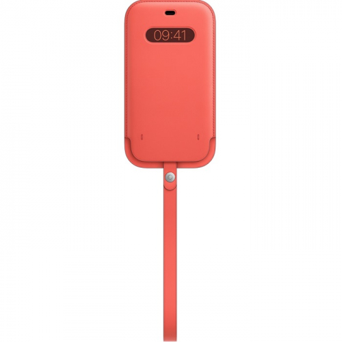 Чехол-конверт Apple MagSafe для iPhone 12 Pro кожаный, розовый цитрус (MHYF3ZE/A)