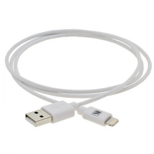 Кабель Kramer C-UA/LTN/WH-3 USB для синхронизации и зарядки устройств Apple, белый, 0,9 м (96-0210013)