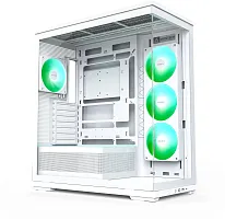 Корпус Montech TG3 белый без БП ATX 9x120mm 4x140mm 2xUSB3.0 audio bott PSU (TG3 W)