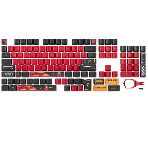 Набор клавиш ASUS AC05 EVA-02/ ASUS AC05 EVA-02 KEYCAP SET FOR RX//WW (90MP03J0-BRUA00)