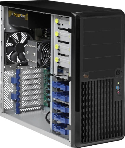 Сервер IRU Rock w9105p 1x4210 2x4Gb 1x500Gb SSD С621 AST2500 2xGigEth 1x550W w/o OS (2158730) фото 4