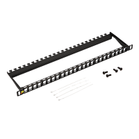Патч-панель Lanmaster LAN-PPC24OK-UTP 19" 0,5U 24x UTP