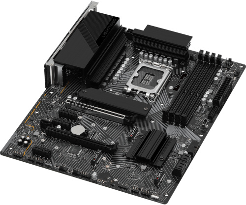 Материнская плата ASROCK Z790 PG LIGHTNING, LGA1700, Z790, 4*DDR5, 4*SATA3, 4*M.2, 6*USB 3.2, 1*USB 2.0, Type-C, 5*PCIx16, 1xM.2 (Key E), HDMI, mATX фото 3