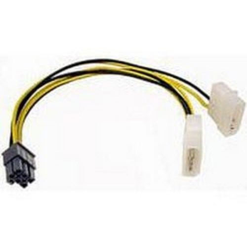 Gembird Разветвитель питания , 2xMolex->PCI-E 6pin, для подкл. в/ к к б/ п [CC-PSU-6]