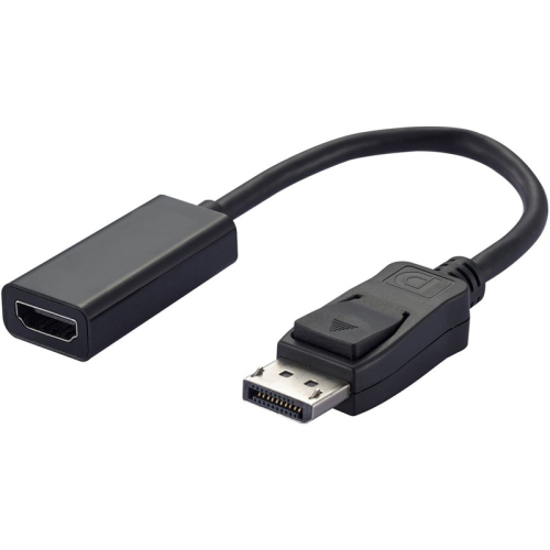 Переходник 0.1m Active DisplayPort/ HDMI v1.2/ v1.4 20M/ 19F Greenconnect GCR-ADP2MHD