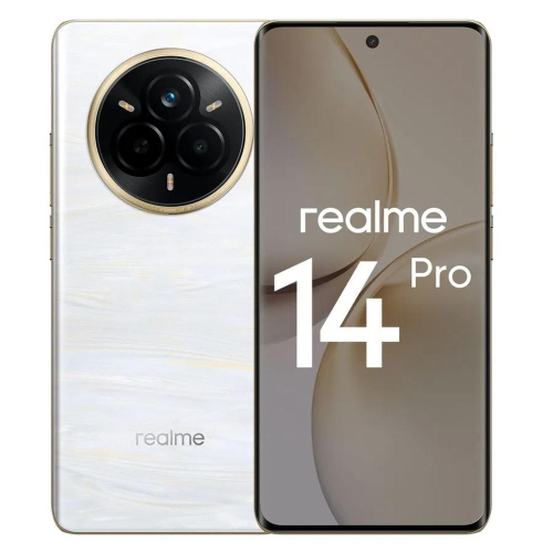 Смартфон Realme 14 Pro 5G 8+256 RMX5056 8+256 белый (RMX5056 8+256 PEARL WHITE)