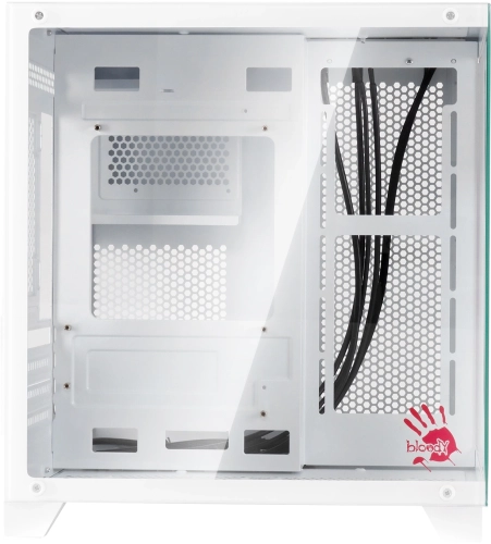 Корпус Bloody BD-CC105 белый без БП mATX 5x120mm 1xUSB2.0 1xUSB3.0 audio bott PSU (BD-CC105-WH) фото 9