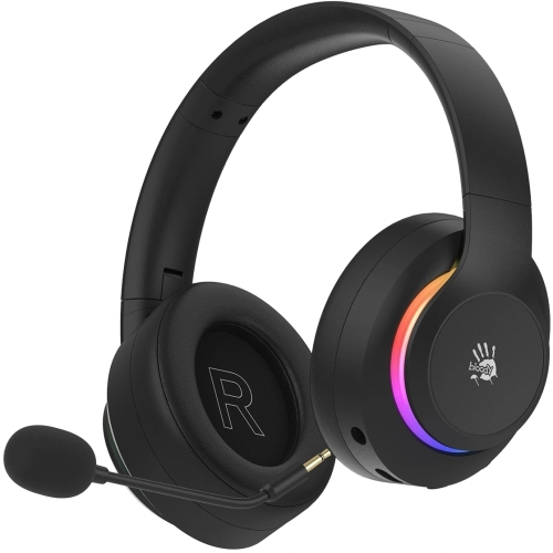 Наушники с микрофоном A4Tech Bloody GR520 черный мониторные BT/Radio/3.5mm оголовье фото 3