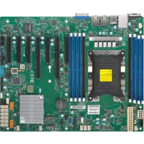Системная плата/ MB Supermicro X11SPL-F,  1xLGA 3647, C622, 8xDDR4 Up to 2TB 3DS ECC RDIMM/3DS ECC LRDIMM, 2 PCI-E 3.0 x8 (in x16), 4 PCI-E 3.0 x8, 1 PCI-E 3.0 x4 (in x8), 8 SATA3, 1 VGA, 2 COM, TPM header, 2 SuperDOM, 5 USB 3.0 (2 rear, 1 Type-A, 2 via h