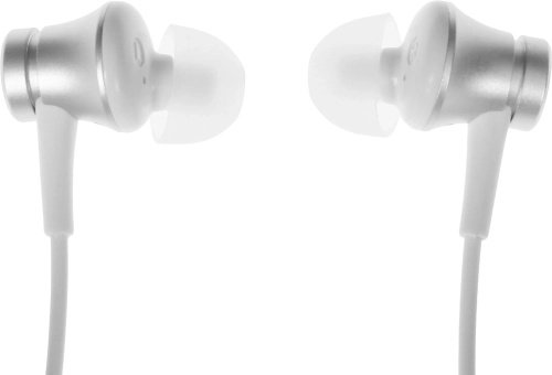 Проводные наушники с микрофоном Xiaomi Mi In-Ear Headphones Basic Silver / Mi Piston Fresh Bloom HSEJ03JY (ZBW4355TY) (522191) (759194) фото 2