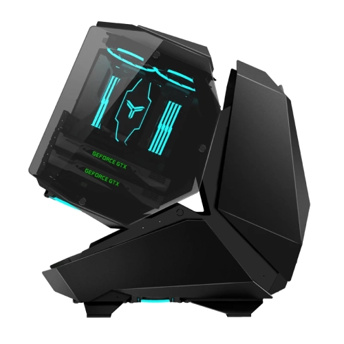 Корпус без блока питания/ Case JONSBO MOD-5, Full-Tower, TG, no fans, 2xUSB-A 3.0 + 1xUSB-C 3.2, ATX, mATX, mITX Black (MOD-5 BLACK) фото 7