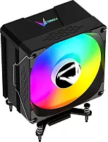 Устройство охлаждения(кулер) Formula Ice Burg EX ARGB Soc-AM5/ AM4/ 1200/ 1700/ 1851 черный 4-pin 17-34dB Al+Cu 220W 751gr Ret (ICE BURG EX ARPW 6P) (ICE BURG EX ARPW 6P BK)