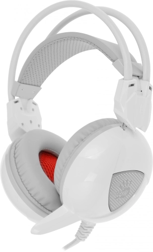 Наушники с микрофоном A4Tech Bloody G310 белый 1.8м мониторные оголовье (G310) (G310#MLN) фото 2