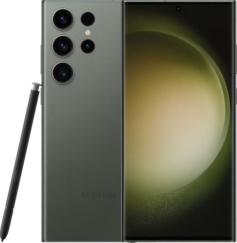 Смартфон Samsung SM-S918B Galaxy S23 Ultra 5G 512Gb 12Gb зеленый моноблок 3G 4G 2Sim 6.8