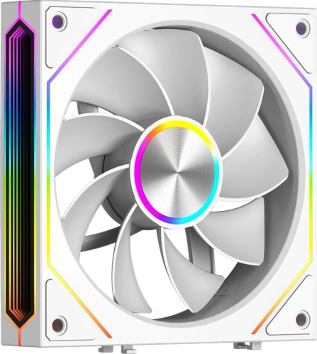 Вентилятор для корпуса PcCooler F3 X120R WH Reverse ARGB 120х120x25 белый 4-pin 28.4дБ (F3 X120R ARGB WH) Ret