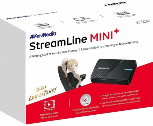 Карта видеозахвата Avermedia StreamLine MINI+ GC311 внешний USB 3.0 фото 8