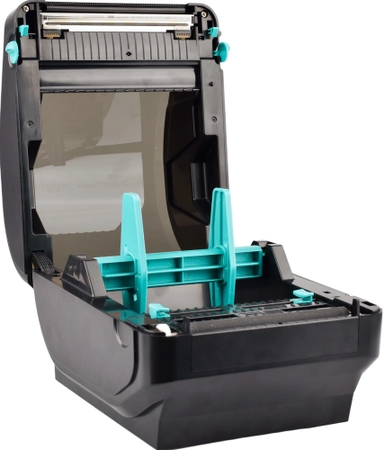 Термопринтер G&G GG-D410 203dpi 152мм/с/USB для печ.накл. черный фото 5