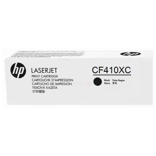 Картридж HP 410X, черный / 6500 страниц для CLJ M477/ M452/ M377dw (белая упаковка) (CF410XC)