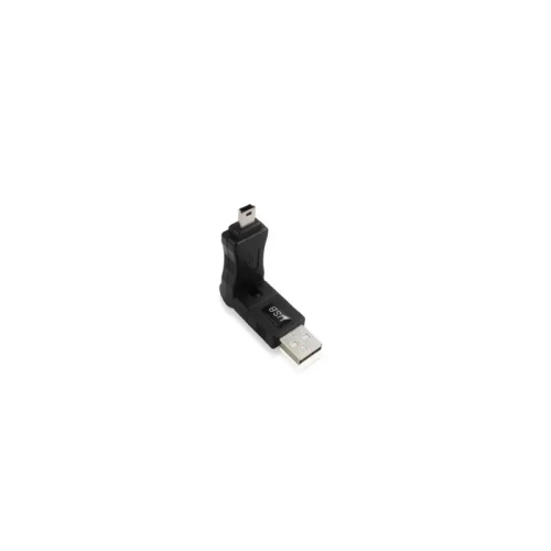 GCR Переходник USB 2.0 AM / MiniUSB, поворотный 360 градусов, GC-AM2M5