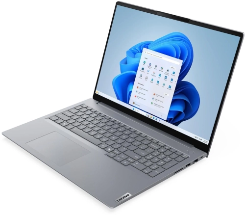 Ноутбук Lenovo Thinkbook 16 G8 IAL Core Ultra 7 255H 16Gb SSD512Gb Intel Arc 140T 16 IPS WUXGA (1920x1200) Windows 11 Pro grey WiFi BT Cam (21SK000CGQ) фото 9