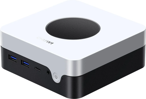 Компьютер Chuwi LarkBox X (2146778#MLN) Компьютер Chuwi LarkBox X i3 1220P (1.5) 8Gb SSD256Gb UHDG Win11Pro 2xGbitEth WiFi BT 65W черный/ белый (2146778#MLN)