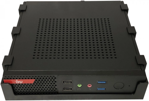 Неттоп IRU Tactio 310H6ATF slim i5 12400 (2.5) 32Gb SSD1Tb UHDG 730 FreeDOS GbitEth WiFi BT черный (2098550)