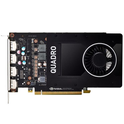 Видеокарта PNY Nvidia Quadro P2000 5GB GDDR5 160-bit, SLI , HDCP 2.2 and HDMI 2.0b support, 4x DP 1.4 (VCQP2000-SB)