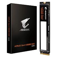 Твердотельный накопитель SSD Gigabyte AORUS 500GB M.2 2280 AG450E500G-G Client PCI-Express 4.0 x4, NVMe 1.4 5000/ 3800 RTL