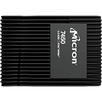 Micron SSD 7450 MAX, 1600GB, U.3(2.5" 15mm), NVMe, PCIe 4.0 x4, 3D TLC, R/W 6800/2700MB/s, IOPs 800 000/250 000, TBW 8700, DWPD 3 (12 мес.) (MTFDKCC1T6TFS-1BC1ZABYYR)