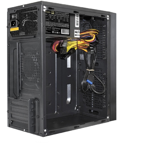 Exegate EX287885RUS Корпус Minitower ExeGate mEVO-9302-RGB-600W-12 (mATX,600NPX 12см,2USB+USB3.0, HD аудио,черн/ RGB) фото 2