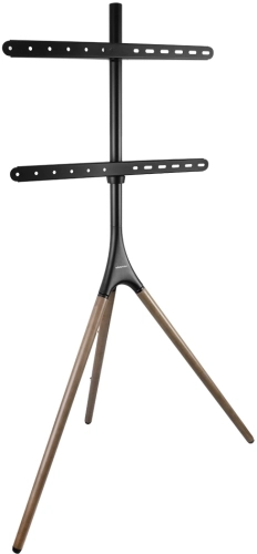 Стойка для телевизора Kromax OMEGA-11 серебристый/ береза 32-70 макс.35кг напольный фиксированный (90553)