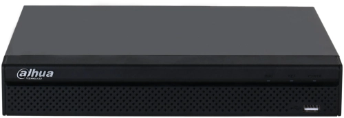 DAHUA 4-канальный IP-видеорегистратор 4K и H.265+, ИИ Входящий поток до 80Мбит/ с; сжатие: H.265+, H.265, H.264+, H.264, MJPEG; разрешение записи до 12Мп; накопители: 1 SATA III до 20Тбайт; воспроизвед (DHI-NVR2104HS-4KS3) фото 2