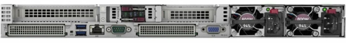 Сервер HPE ProLiant DL360 Gen11, 1U/ Intel Xeon-Gold 6430 2.1GHz 32C/ 64Gb(2x32)/ MR408i-o 4GB/ iLO Adv/ 2x10/25Gb SFP28/ 800W Flex Pl/ eRK (P52499-B21_bundle64) фото 3