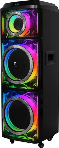 Колонка порт. Ural 203 черный 2000W 1.1 BT/3.5Jack/USB-C 15м 9000mAh (УРАЛ МОЛОТ 203)